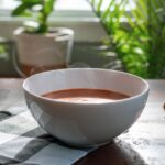 Soup and a pudding